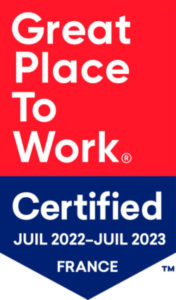 GreatPlaceToWork Certified Juillet2022 RVB